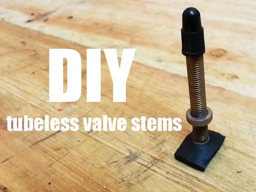valve stems for tubeless bicycle tires
